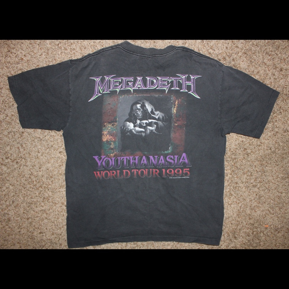 1995 megadeath Tour Shirt